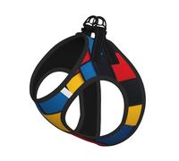 The Temptation Of Color Dog Harness - Breathable, Reflective, And Adjustable Pet Vest, Suitable For Small Cats And Dogs