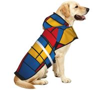 The Temptation Of Color Waterproof Dog Raincoat And Rain Jacket For Small Medium Large Dogs With Reflective Stripes And Adjustable Belly Strap
