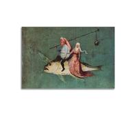 The Temptation of St. Anthony 04 Poster by Hieronymus Bosch Art Canvas Painting Decor Wall Print Photo Gifts Home Modern Decoratives 08x12inch(20x30cm)