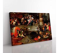 The Temptation of St Anthony by Hieronymus Bosch Canvas Print 30x20 Inch