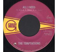 The Temptations - All I Need / Sorry Is A Sorry Word [Vinyl Single 7'']
