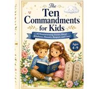 The Ten Commandments for Kids: 10 Heartwarming Bible Stories About Kindness, Honesty, Respect, and Love - ages 4-9