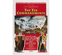 The Ten Commandments | Movie | Poster Print Wall Art Image Home Decor Artworks in Different Sizes