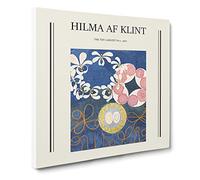 The Ten Largest No.1 By Hilma Af Klint Canvas Print | Gallery Wrapped 30mm Frame Wall Art | 14x14 inches | Ready to Hang | Classic Picture | Living Room Bedroom Lounge Office