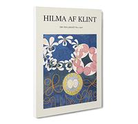 The Ten Largest No.1 By Hilma Af Klint Canvas Print | Gallery Wrapped 30mm Frame Wall Art | 30x20 inches | Ready to Hang | Classic Picture | Living Room Bedroom Lounge Office
