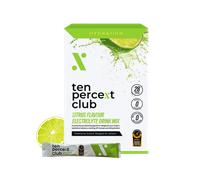 The Ten Percent Club Citrus Flavour Electrolyte Drink Mix (28 Sachets)