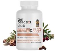 The Ten Percent Club Unwind and Sleep - 90 Capsules