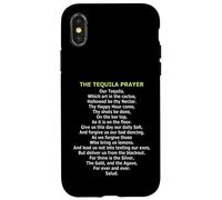 The Tequila Prayer - Funny Agave & Lime Drinking Parody Case for iPhone X/XS