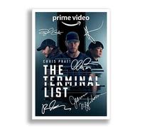 The Terminal List Cast Signed Autograph A4 Poster Photo Print TV Show Season Series Framed Memorabilia Gift … (A4 POSTER ONLY)