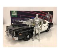 The Terminator Dodge Monaco Police with T-800 Greenlight 19042 1:18 Scale