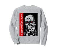 The Terminator High Contrast Endoskeleton Robot Action Movie Sweatshirt