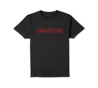 The Terminator Mono Poster Unisex T-Shirt - Black | Size: 2XL The Terminator Black 2XL