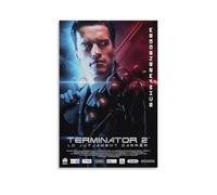 The Terminator Poster - Iconic Sci-Fi Action Film Featuring A Cyborg Assassin from The Future (17) Canvas Art Poster And Wall Art Picture Print Modern Family Decor Posters 08x12inch(20x30cm)