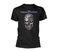 The Terminator Skull Official Tee T-Shirt Mens Unisex (XX-Large) Black