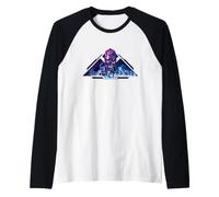 The Terminator T-800 Endoskeleton Skynet Retro Raglan Baseball Tee