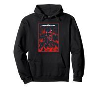 The Terminator T-800 Retro Poster Pullover Hoodie