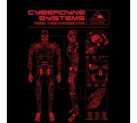 The Terminator T-800 Schematic Unisex T-Shirt - Black - S