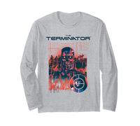 The Terminator Thermal View Robot 80's Action Movie Long Sleeve T-Shirt