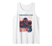 The Terminator Thermal View Robot 80's Action Movie Tank Top