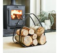 "The Ternion" Contemporary Log Holder