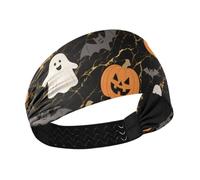 The Terrifying Black Halloween Bat Cooling wide headbands Elastic hairbands for women's hair for Athletic Sports hiking Workouts Athletic Sports accesorios para el cabello de mujeres