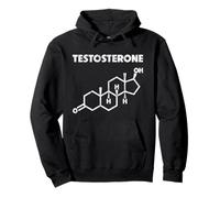 The Testosterone Molecule - v4 vintage - Bodybuilding Pullover Hoodie
