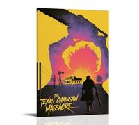 The Texas Chain Saw Massacre Poster Canvas Oil Painting Canvas Art Poster Home Hanging Painting Bar Art Interior Wall Decoration PosterFrame-style24x36inch(60x90cm)