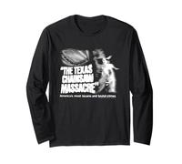 The Texas Chainsaw Massacre Blurry Bizarre and Brutal Horror Long Sleeve T-Shirt