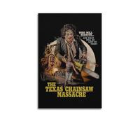 The Texas Chainsaw Massacre Horror Movie 4 Canvas Poster Wall Art Decor Print Picture Paintings for Living Room Bedroom Decoration 16x24inch(40x60cm)