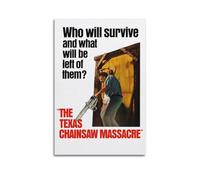 The Texas Chainsaw Massacre Horror Movie 9 Canvas Poster Bedroom Decor Landscape Office Room Decor Gift 12x18inch(30x45cm)