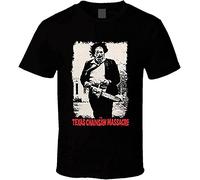 The Texas Chainsaw Massacre Leatherface Horror Movie T-Shirt Mens Tee Gift New Black M