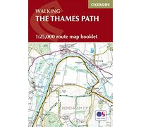 The Thames Path Map Booklet: 1:25,000 OS Route Map Booklet (2nd Revised edition)