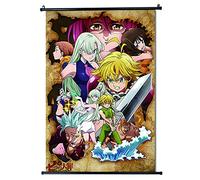 the The Seven Deadly Sins 02 Anime Scrolls Poster Banners Collection Home Room Decor 30x45cm(12 x 18 in)