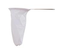 The Thika 5.3” Large Reusable Thai Tea Filter, Cone Shape, White, Muslin Cotton, Perfect for Large Batches, Traditional Thai Style, Coffee/Tea Filter, Strainer, Pour Over Coffee Dripper