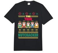 The Thin Nutcracker Funny Thin Christmas Family Matching Comfort Colors Adult Heavyweight T-Shirt