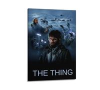 The Thing 1982 Movie Poster Canvas Wall Poster Decoration Painting Art Bedroom Living Room Office Painting Modern Home Decoration Wall Art Picture Print 24 x 36 inches (60 x 90 cm)