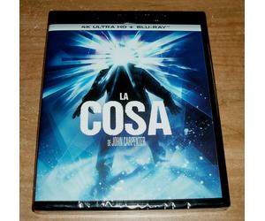 The Thing 4K UHD + Blu-Ray New Sealed Science Fiction