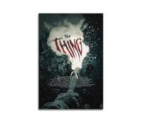 The Thing Classic Movie 1982 Poster Canvas Wall Poster Decoration Painting Art Bedroom Living Room Office Painting Modern Home Decoration Wall Art Picture Print 08 x 12 inches (20 x 30 cm)