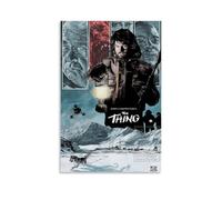 The Thing Creative Waterproof Decorative Paintings Free of Framing Directly Pasted with Moisture-proof And Anti Fouling Materials Living Room Bedroom Hanging Paintings Artistic Sense Home GiftsUnframe