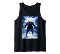 The Thing Glowing Silhouette Movie Poster Tank Top