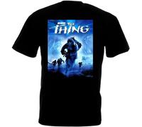 The Thing Men T-Shirt Movie Poster Horror John Carpenter Black 3XL