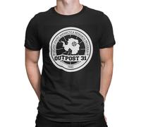 The Thing Outpost 31 Music Gift Novelty Birthday Funny Present Slogan Graphic Film Movie t Shirt (UK, Alpha, L, Regular, Regular, Cotton) Multicoloured