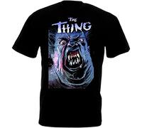 The Thing v32 Men T Shirt Movie Poster Horror John Carpenter Black