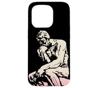 The Thinker man statue Case for iPhone 15 Pro