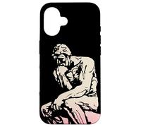 The Thinker man statue Case for iPhone 16
