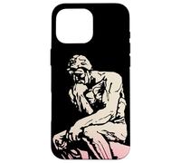 The Thinker man statue Case for iPhone 16 Pro Max