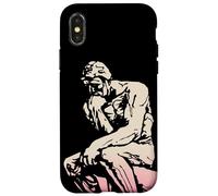 The Thinker man statue Case for iPhone X/XS
