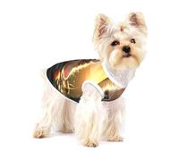 The Thinking Cat Cotton Dog Shirt â€“ Soft Breathable Dog Shirt for Dogs Cats Boy Girl Pet Tshirt,Suitable for Small Pets