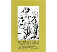 The Third Book of Horace's Odes: Bk.3