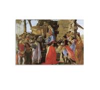 The Third Doctor Comes to Town Sandro Botticelli Poster Picture Print Canvas Poster Wall Paint Art Posters Decor Modern Home Artworks 12x18inch(30x45cm)
